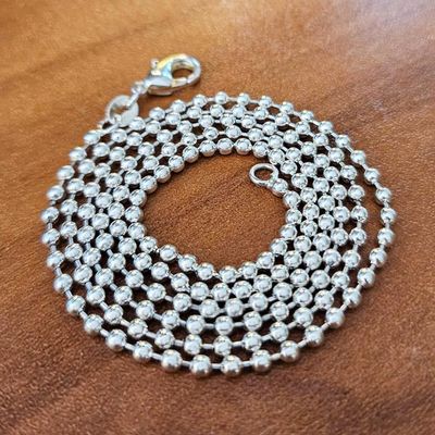 Sterling Silver Ball Chain