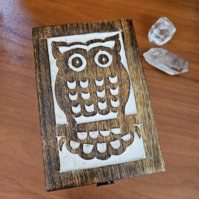 🦉Owl Wooden Box