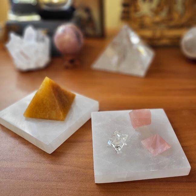 💎Selenite Charging Tiles