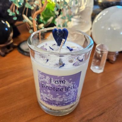 🕯️I Am Protected Affirmation Organic Soy Candle