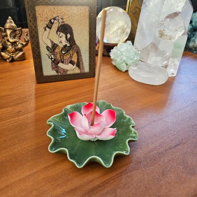 🪷Lotus Lily Pad Incense Burner