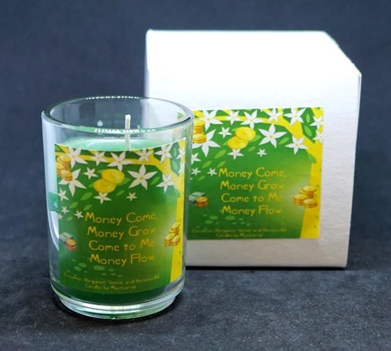 💵Money Spell Organic Soy Candles