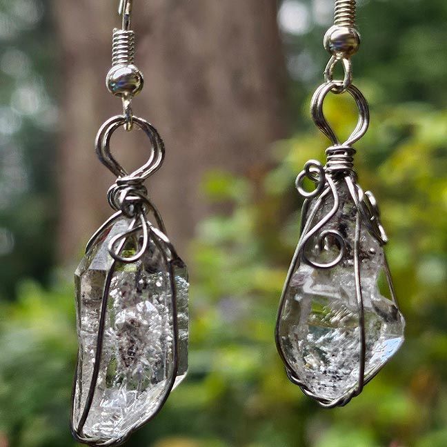 🌳Spirit Guides Herkimer Earrings