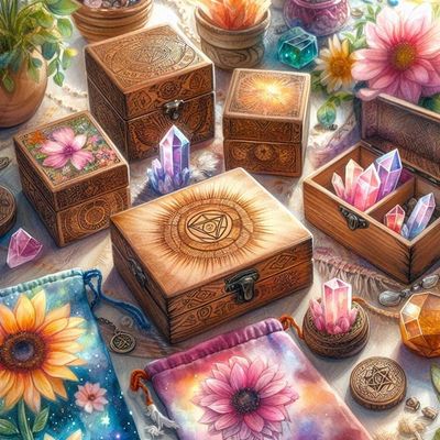👜Boxes, Pouches, Stands, Grids