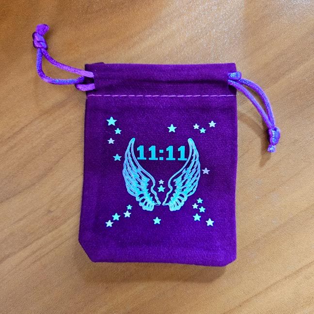 🪽11:11 Pouch- Purple