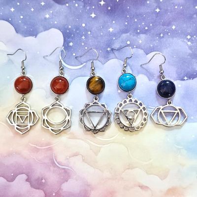 🌈Chakra Earrings