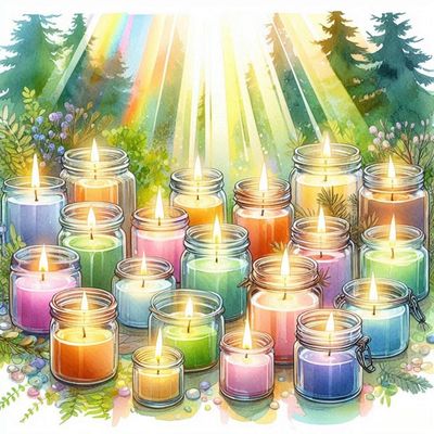 Glass Jar Candles