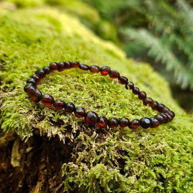 🏵️Red Amber Bracelet