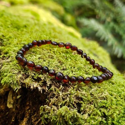 🏵️Red Amber Bracelet