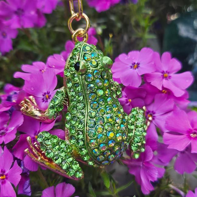 🐸Enchanted Frog Key Ring
