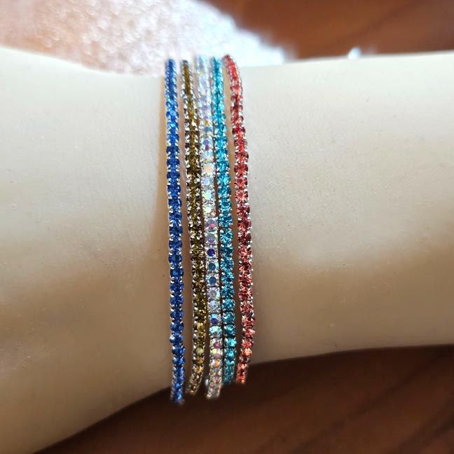 ✨ Celestial Shine Rhinestone Bracelets ✨