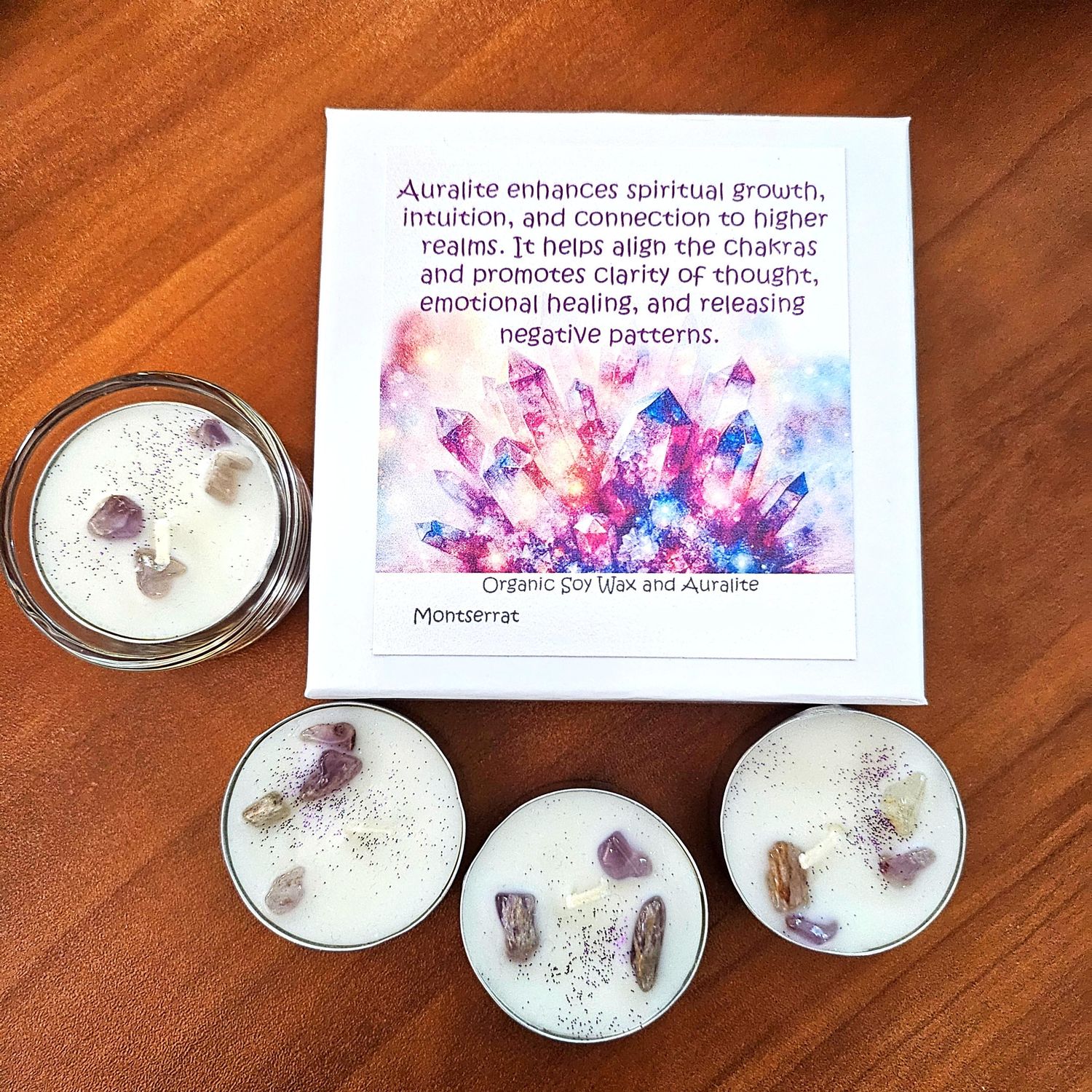 💎Auralite Organic Soy Tea Lights