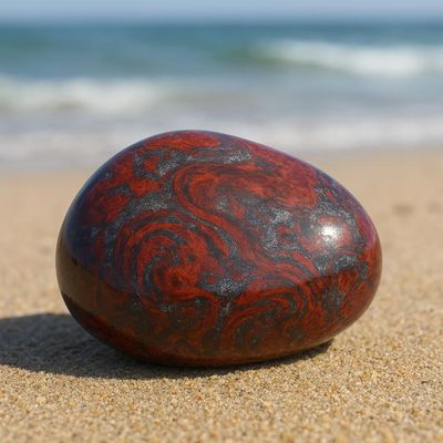 Red Jasper in Hematite