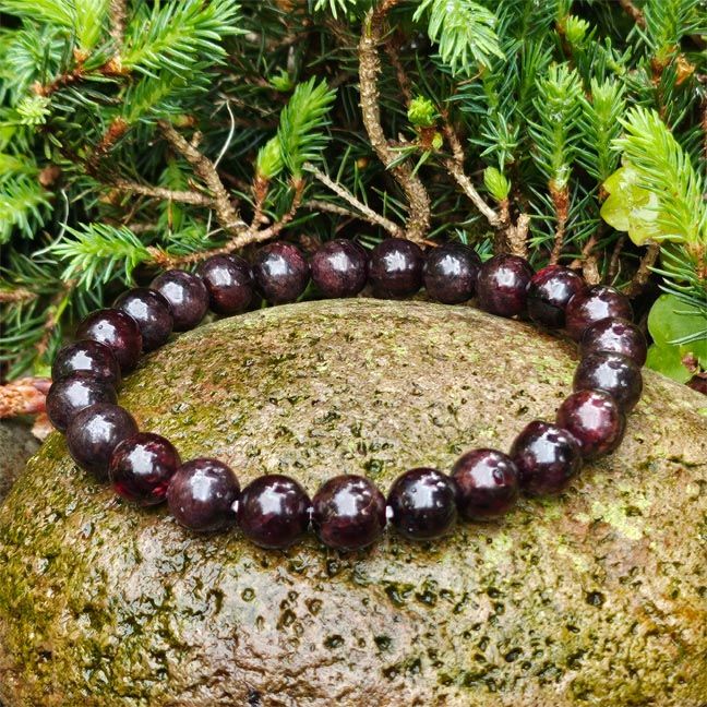 🔥 Garnet Bracelet - 8mm