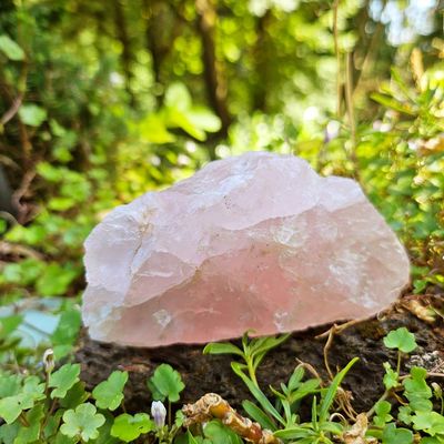 💗 Rose Quartz Rough Stone