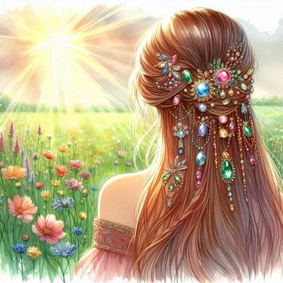 👑 Nature Inspired Hair Treasures