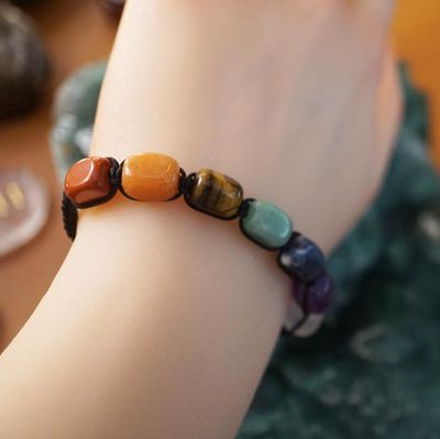 🌈 Chakra Adjustable Bracelet