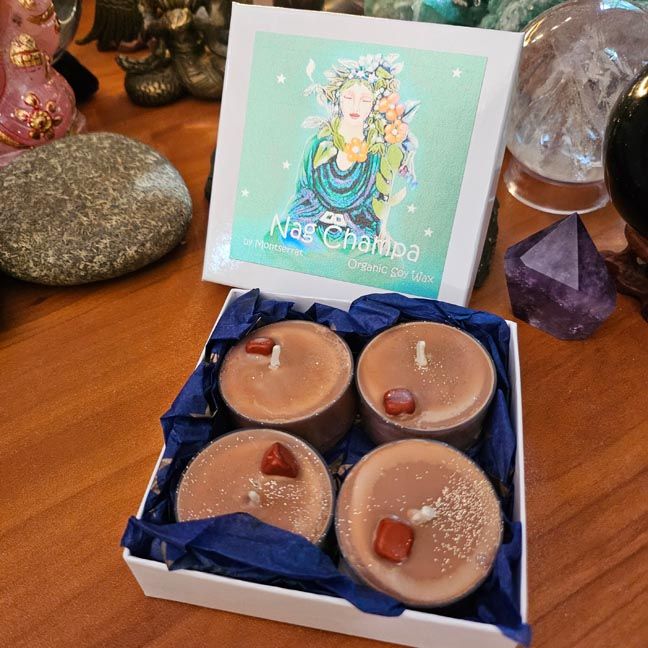 🧘‍♀️Nag Champa Organic Soy Tea Lights