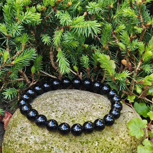 🖤 Shadow Shield – Black Tourmaline Bracelet