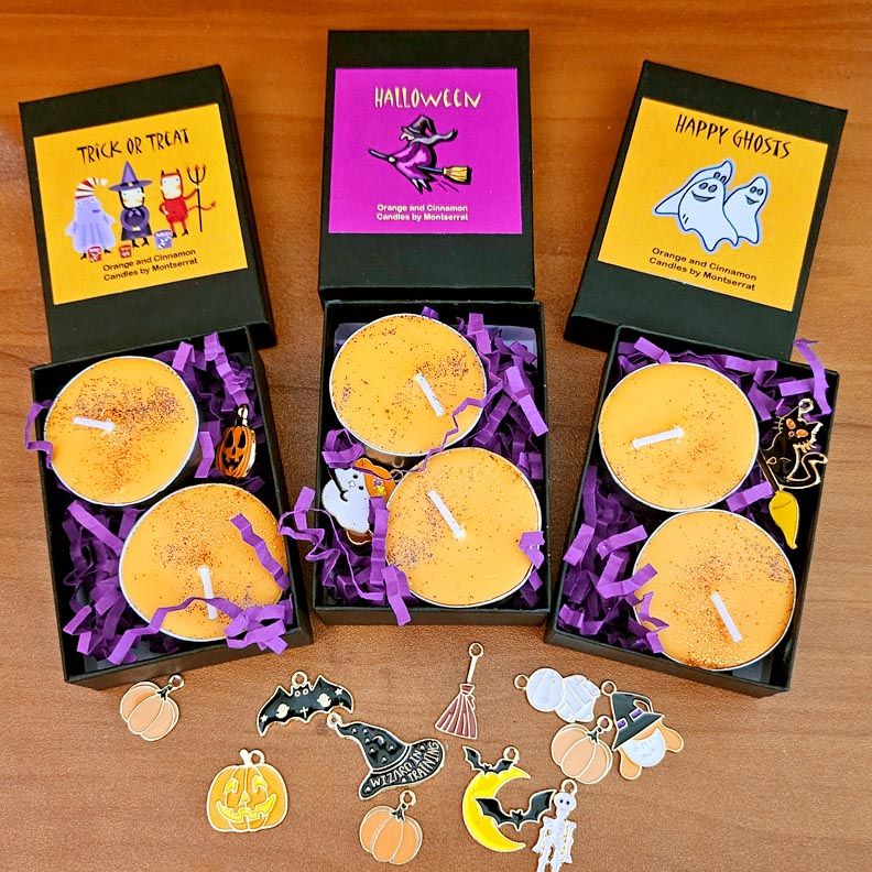 🎃 Halloween Tea Light Surprise Box