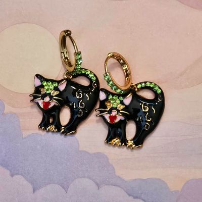 🐈‍⬛ Midnight Familiar Earrings