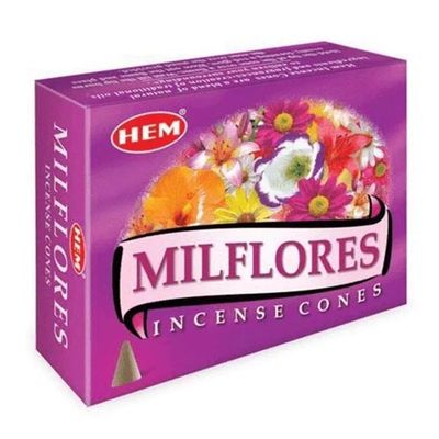 🪷HEM Incense Cones - Thousand Flowers Bulk