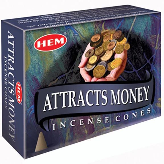 🪷HEM Incense Cones - Attracts Money Bulk
