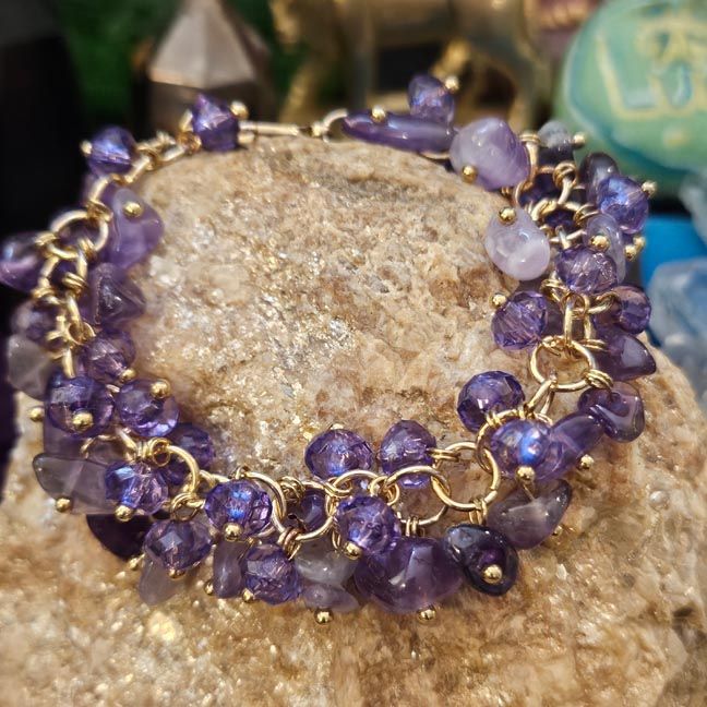 💜 Radiant Amethyst Bracelet