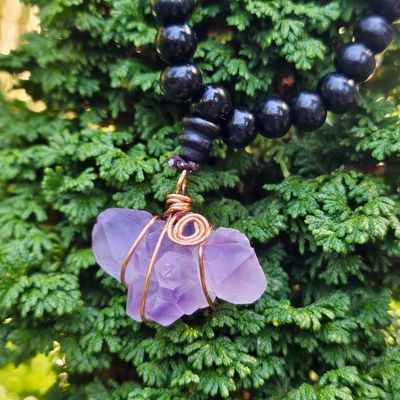 Path of Flame &amp; Amethyst Prayer Beads