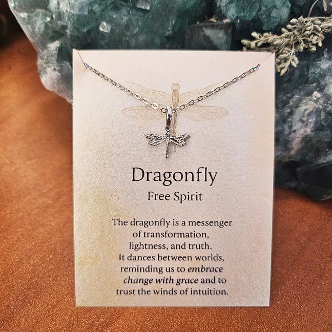 🦋✨​Dragonfly ~ Free Spirit Necklace