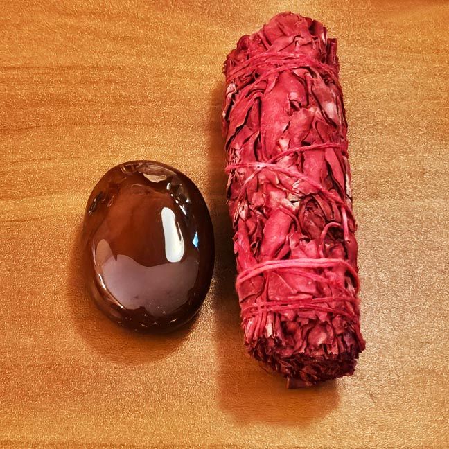 🐉 Carnelian &amp; Dragon’s Blood Sage