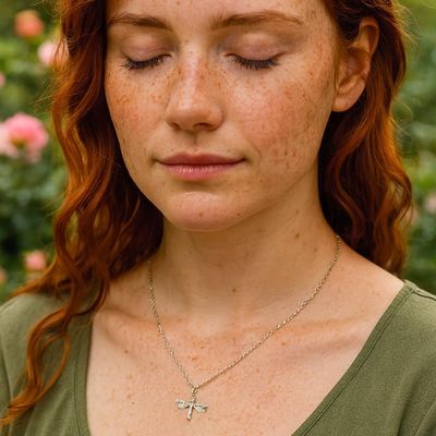 🦋✨​Dragonfly ~ Free Spirit Necklace