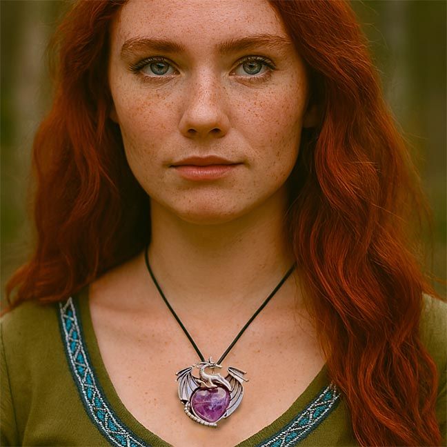 🐉Heartfire Guardian Dragon Pendant