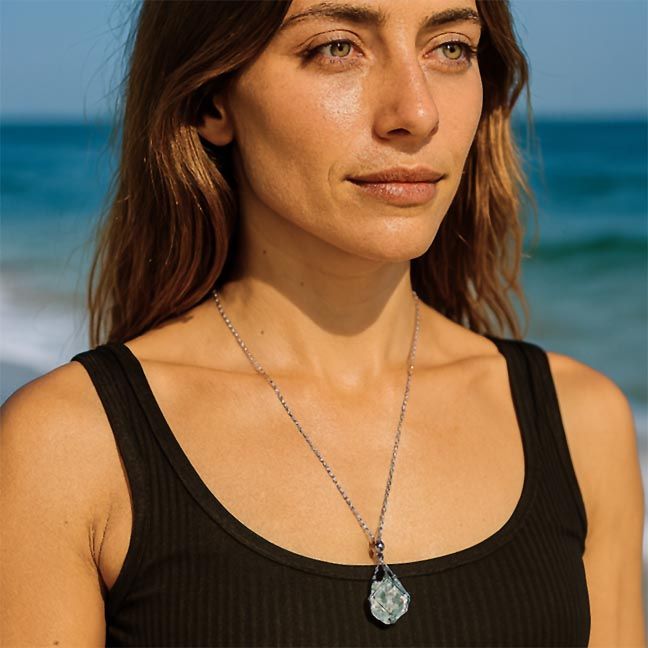 💎Crystal Cage Pendant Necklace