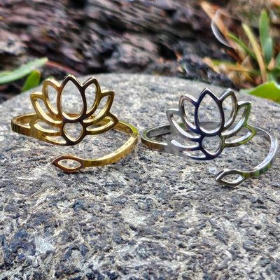 🪷​Lotus Bloom Ring