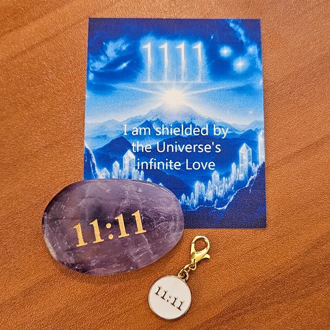 🌟Portal of Light — 11:11 Amethyst Blessing Set