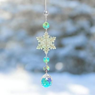 🌌Snowflake’s Kiss Suncatcher