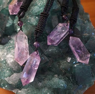 💜Lilac Amethyst Pendant