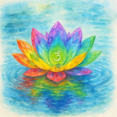 ​🕉️ OM- Lotus- Buddhism