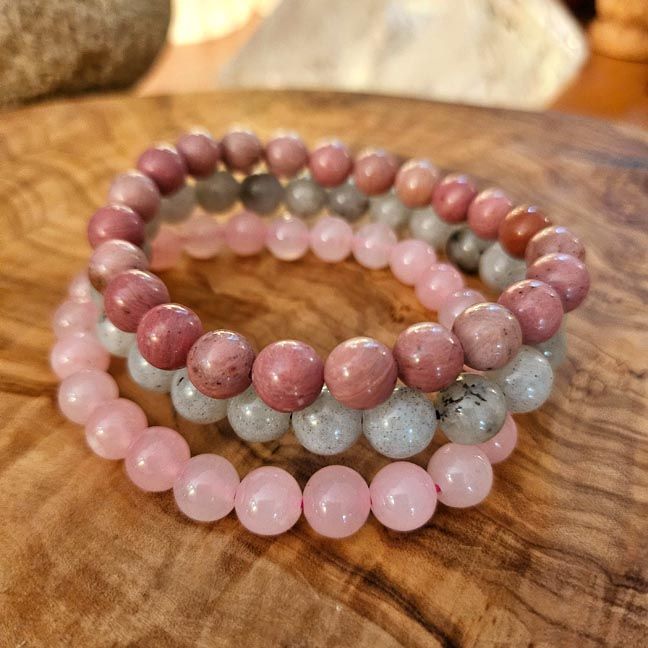 💗✨ Heart &amp; Spirit Alignment Bracelet Trio