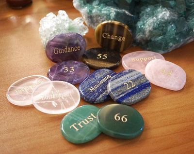 Angel Numbers Stones