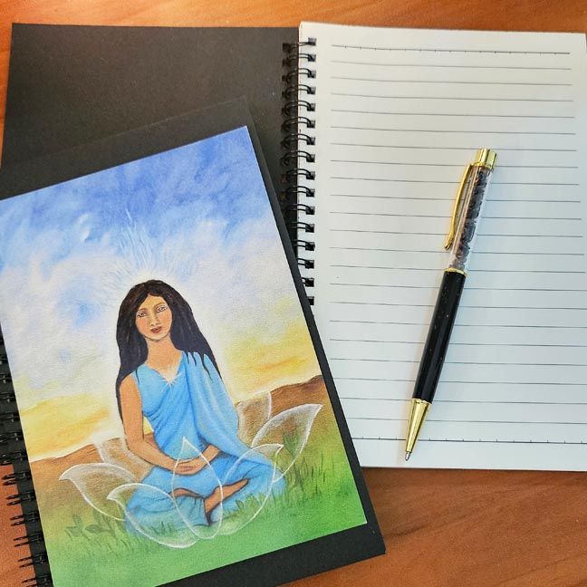 Lined Art Journals by Montserrat