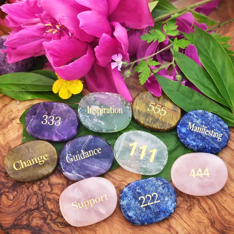 Angel Numbers Stones