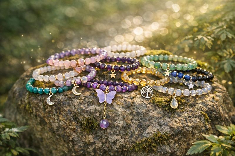Crystals &amp; Charms Bracelets