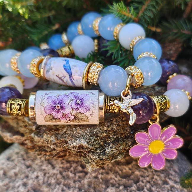 Enchanted Garden Bracelets — Blossoms &amp; Guardians