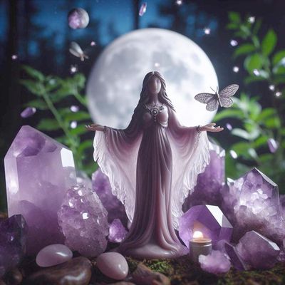 Sacred Space & Decor | Altars, Cloth, Suncatchers, Gemstone Trees & Lamps