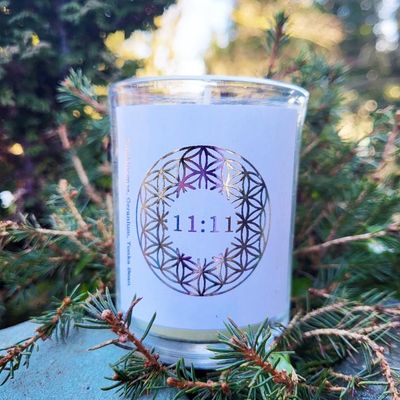11:11 Organic Soy Candle for Alignment, Manifestation &amp; New Beginnings