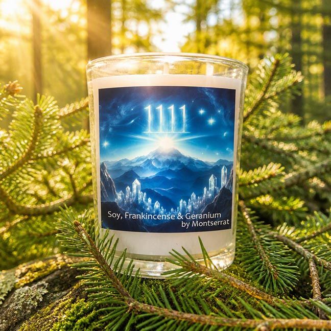 11:11 Organic Soy Candle for Alignment, Manifestation &amp; New Beginnings