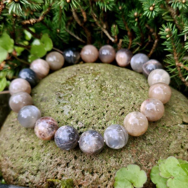 Black Moonstone Bracelet