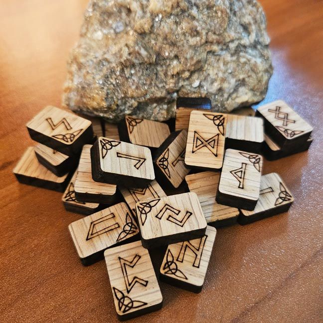 Oak Wood Runes